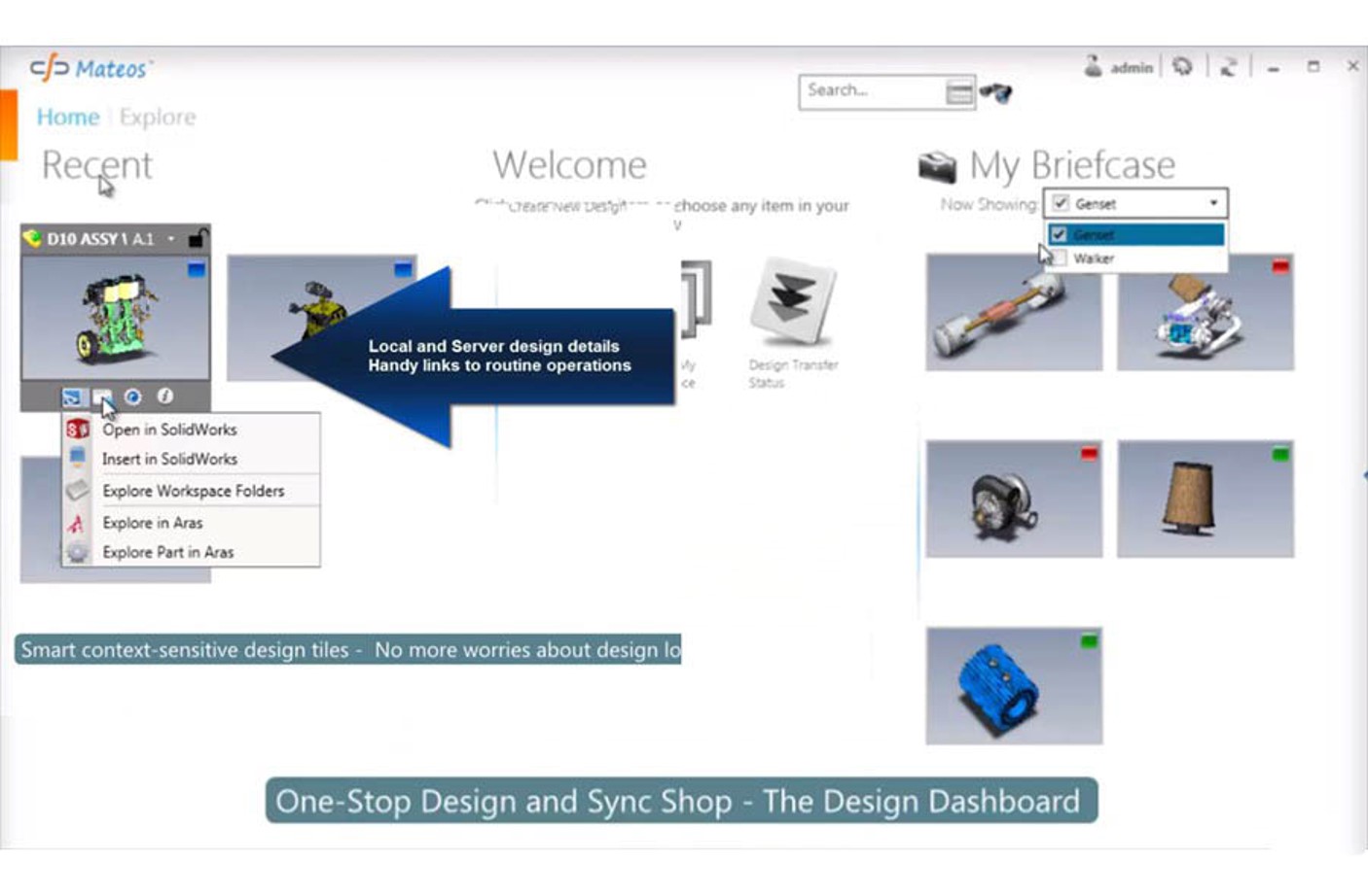 One-Stop Design And Sync Shop - The Design Dashboard