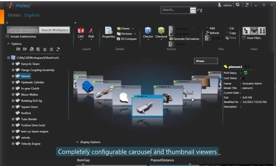 Completely Configurable Carousel And Thumbnail Viewers