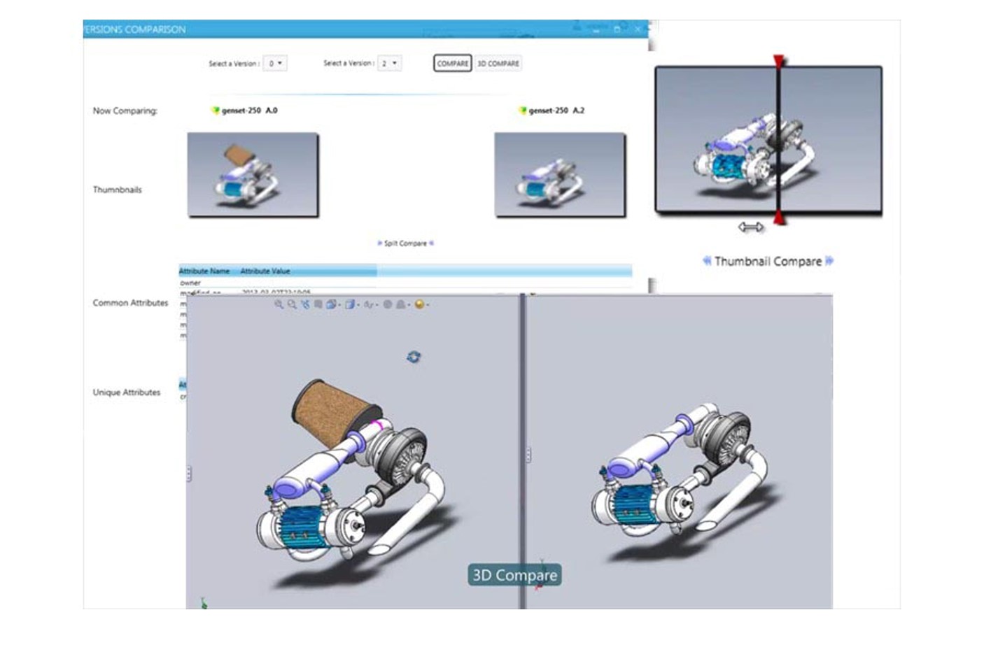 3D Compare
