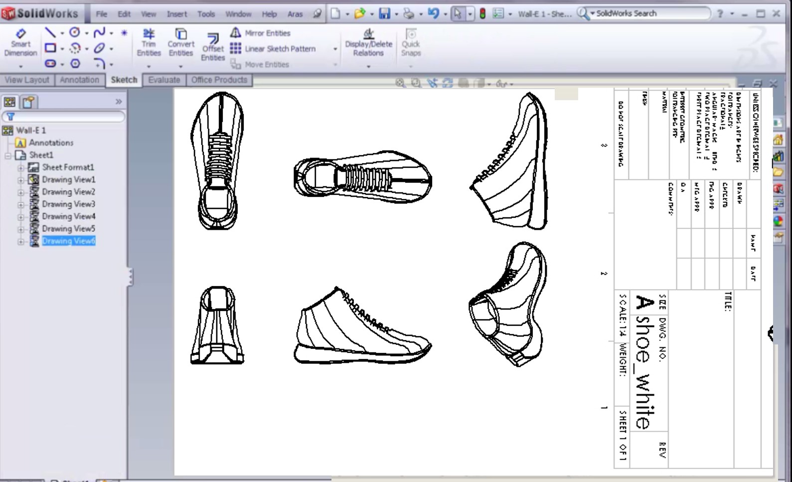 Auto Drawing Generation